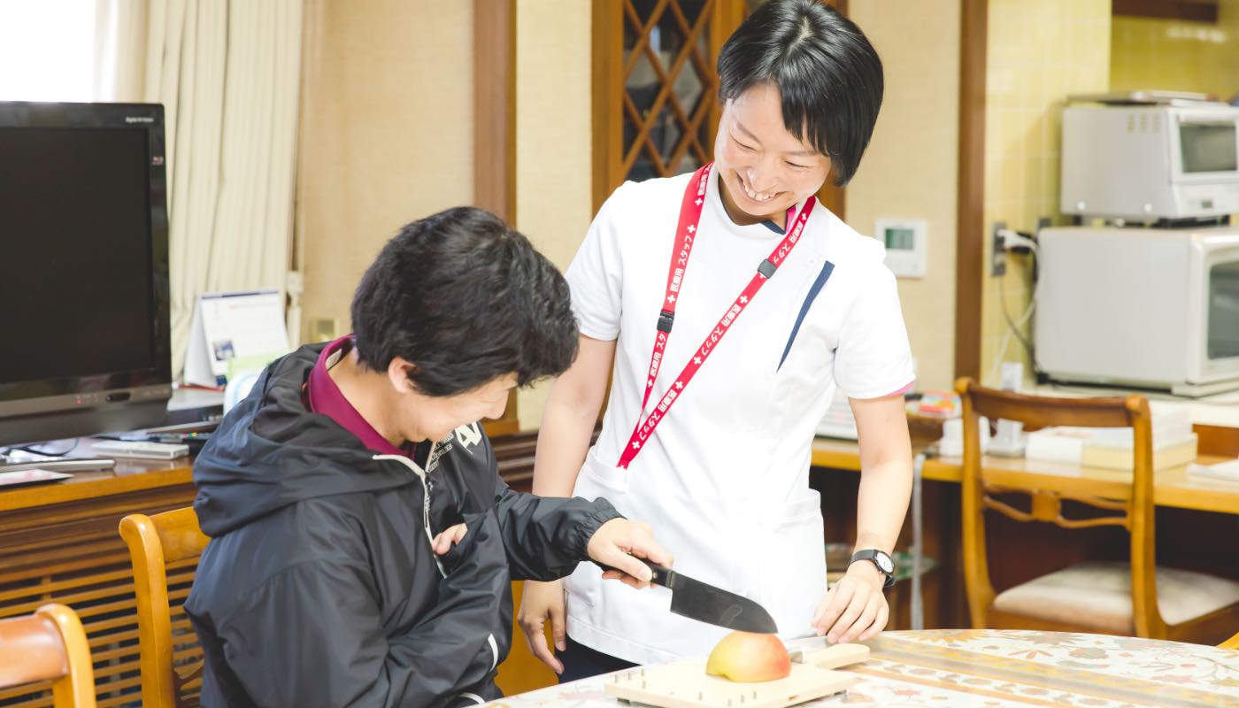 訪問リハビリテーションさばえ　家事動作の練習（調理・洗濯・掃除など）